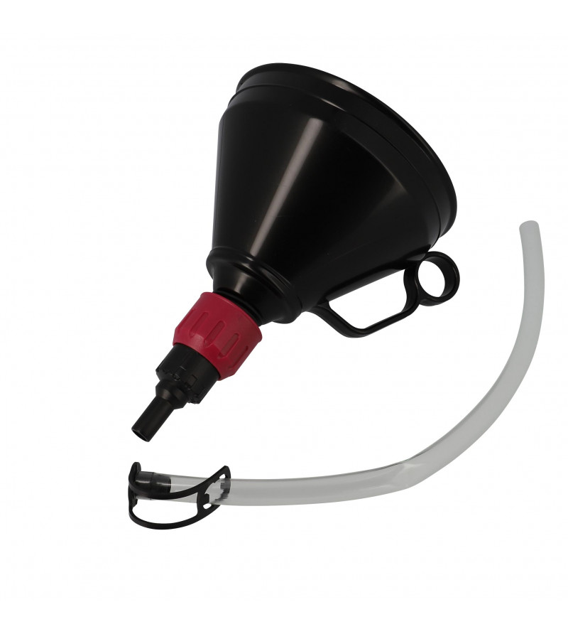 ENTONNOIR ROND DIAMETRE 165 AVEC FLEXIBLE ET BOUCHON SOUPLE 40 CM