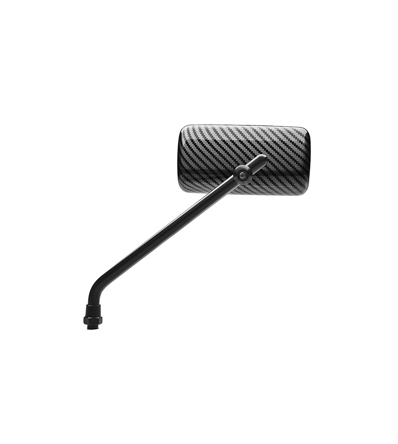 RETRO UNIVERSEL FAR 7665 CARBONE LOOK RECTANGLE AJUSTABLE (REVERSIBLE)(X1) D10/D8 MOTO sur le site du spécialiste des deux ro...