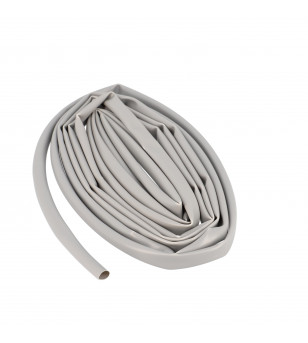 GAINE FIL ELECTRIQUE PVC/SOUPLISSEAU 12X13.1 GRIS 5M