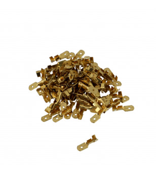 COSSE MALE LAITON 6.3 (X100) QUALITE ATELIER