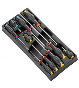 MODULE 10 TOURNEVIS PROTWIST FACOM(CRUCIFORME DONT 2 BOULES) - PRIX NET