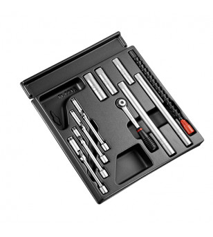 MODULE CLE A BOUGIE FACOM (9 PIECES)