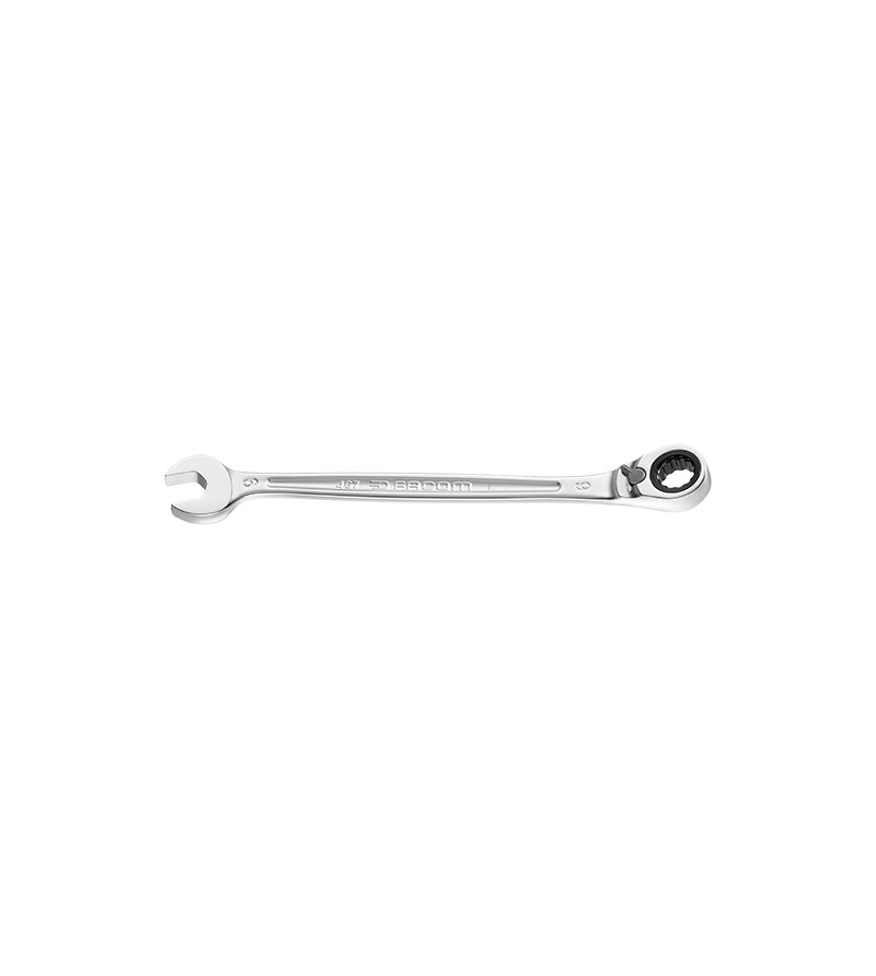 CLE MIXTE A CLIQUET  9 MM FACOM