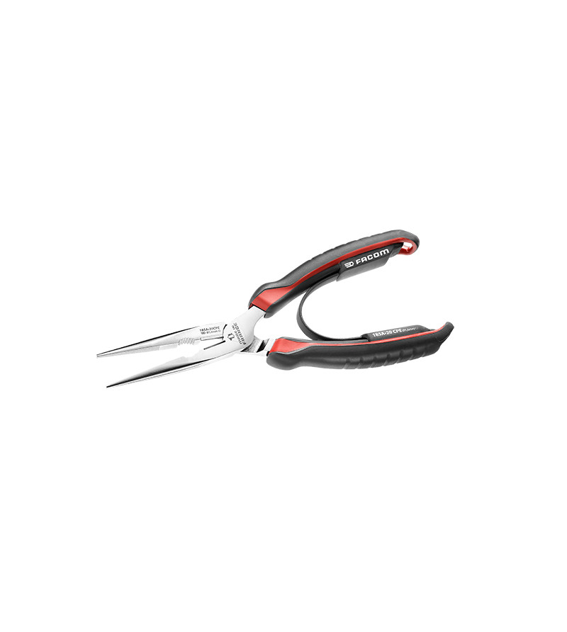 PINCE A BEC 1/2 RONDE DROITE FACOM200MM