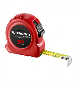 METRE A RUBAN 3MX19 MM FACOM DOUBLEFACES AVEC BLOCAGE