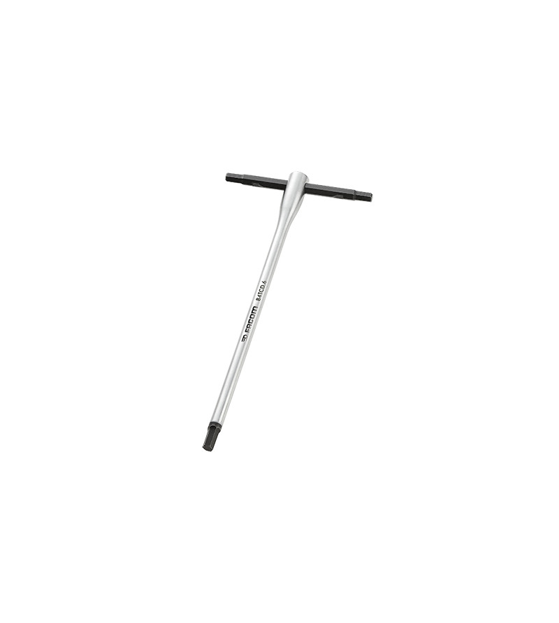 CLE HEXAGONALE EN T  6 MM FACOM COULISSANTE