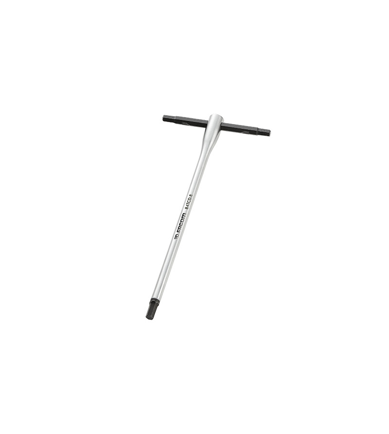 CLE HEXAGONALE EN T  8 MM FACOM COULISSANTE