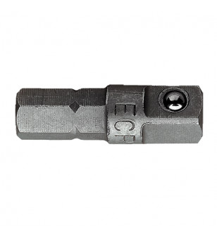 EMBOUT PORTE DOUILLES CARRE 1/4" -6 PANS 1/4" FACOM