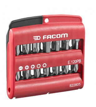 COFFRET DE 28 EMBOUTS (FENTE, PH, PZ, 6 PANS, TORX) FACOM - PRIX NET ATELIER sur le site du spécialiste des deux roues O-TAKE...