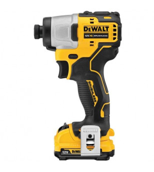 VISSEUSE A CHOCS XR 12V 2AH LI-ION BRUSHLESS DEWALT 163NM (2 BATTERIESET CHARGEUR) PX NET