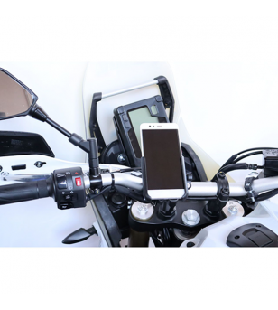 SUPPORT SMARTPHONE UNIVERSEL FAR ALU CNC NOIR FIXATION TMAX 530/CHARGEUR INCLUS (X1) MAXI-SCOOTER sur le site du spécialiste ...