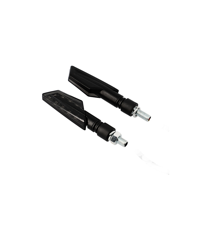 CLIGNOTANT BLACKWAY PEGASE LED NOIR FUME (PR) - HOMOLOGUE CE MOTO sur le site du spécialiste des deux roues O-TAKET.COM