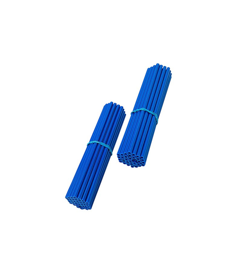 COUVRE RAYON BLACKWAY BLEU (38 PCSX 190 MM + 38 PCS X 210 MM) POUR ROUE JUSQU'A 21'' MOTO sur le site du spécialiste des deux...