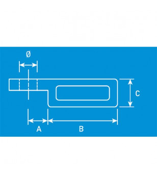 CLIGNOTANT BLACKWAY METALHORN ALU LED SEQUENTIEL NOIR (PR) - HOMOLOGUE CE - FIX. RETRO