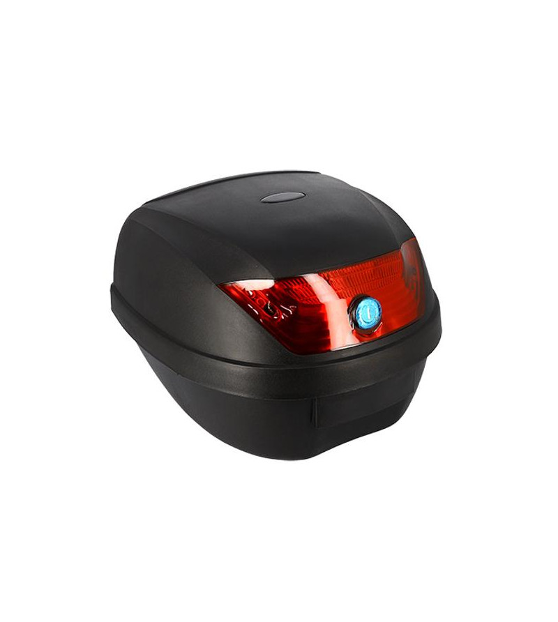 TOP CASE 28L NOIR (CAPACITE 1 CASQUE INTEGRAL) CYCLO/SOLEX sur le site du spécialiste des deux roues O-TAKET.COM