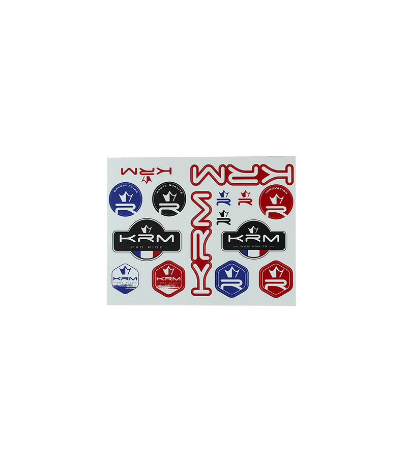 AUTOCOLLANT KRM PRO RIDE (PLANCHE A4 27.5X21CM - 15 AUTOCOLLANTS) SCOOTER sur le site du spécialiste des deux roues O-TAKET.COM AUTOCOLLANT KRM PRO RIDE (PLANCHE A4 27.5X21CM - 15 AUTOCOLLANTS) SCOOTER sur le site du spécialiste des deux roues O-TAKET.COM