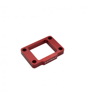 CALE ADMISSION CLAPET MECABOITE KRM ADAPT. AM6 10MM ALU CNC - ROUGE 50 À BOITE sur le site du spécialiste des deux roues O-TA...