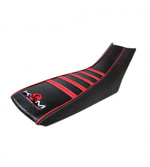 HOUSSE DE SELLE MECABOITE KRM PRO RIDE ADAPT.DERBI DRD X-TREME/DRD RACING - ROUGE 50 À BOITE sur le site du spécialiste des d...