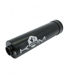 SILENCIEUX/CARTOUCHE MECABOITE KRM ALU - NOIR 50 À BOITE sur le site du spécialiste des deux roues O-TAKET.COM