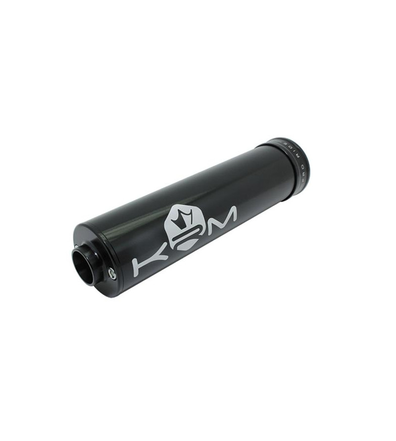 SILENCIEUX/CARTOUCHE MECABOITE KRM ALU - NOIR 50 À BOITE sur le site du spécialiste des deux roues O-TAKET.COM