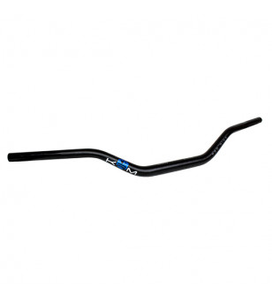 GUIDON MECABOITE/MOTO KRM OVERSIZED28.6 ALU KRM PRO RIDE SANS MOUSSE- NOIR/BLEU 50 À BOITE sur le site du spécialiste des deu...