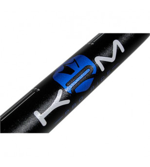 GUIDON MECABOITE/MOTO KRM OVERSIZE D28.6 ALU KRM PRO RIDE SANS MOUSSE - NOIR/BLEU