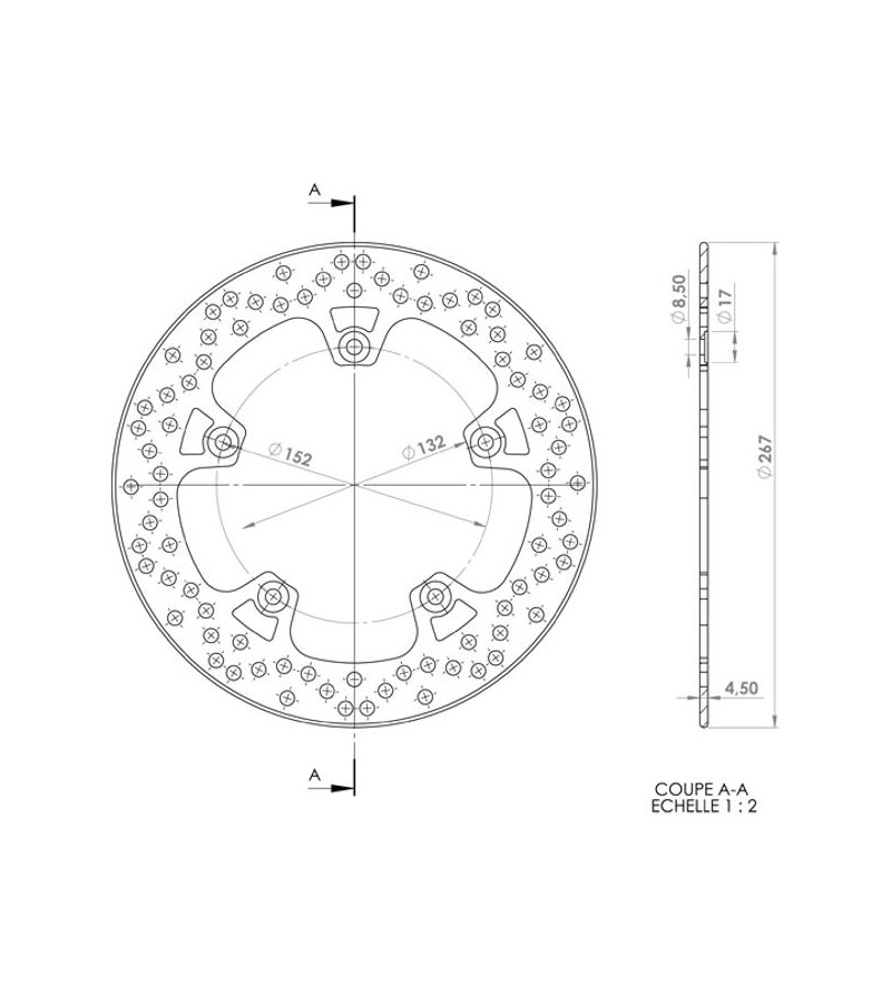 DISQUE FREIN MAXI SCOOTER AV ADAPT. 125/250 YAMAHA XMAX /400 MAJESTY 04- (D.267) MAXI-SCOOTER sur le site du spécialiste des ...