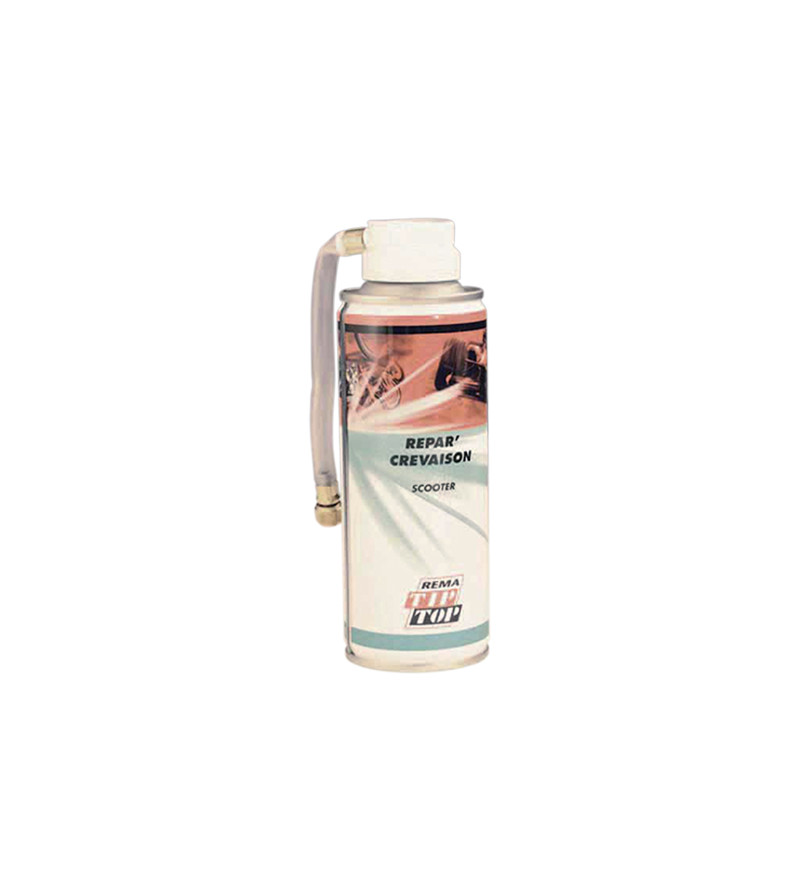 BOMBE ANTI-CREVAISON SCOOTER/MOTO TIP TOP (AEROSOL 200ML)