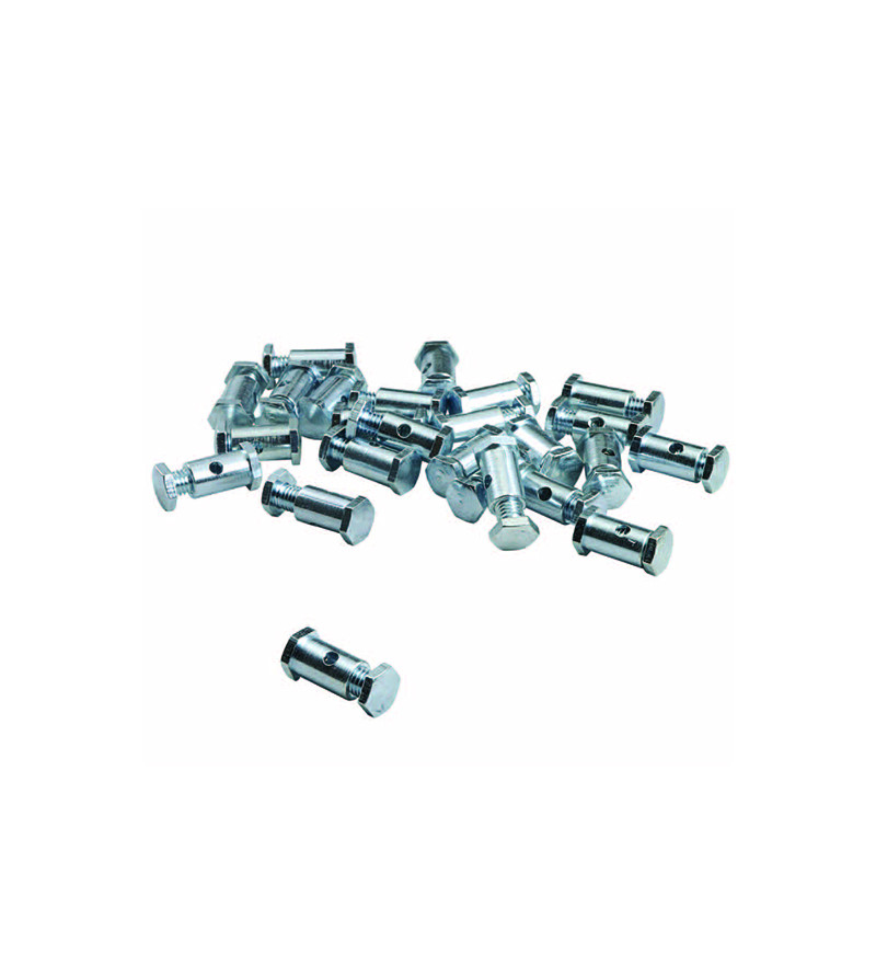 SERRE CABLE FREIN CYCLO DIAM. 6.8MM LONG.13.5 PERCAGE 2.6MM (BOITE DE  100)