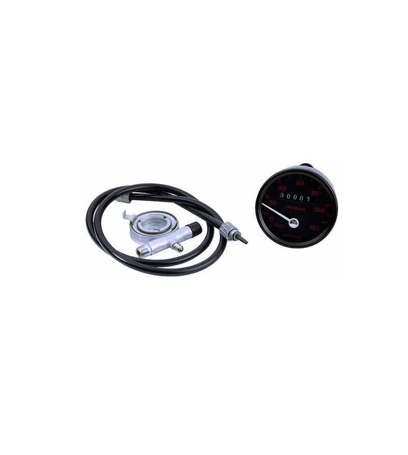 COMPTEUR CYCLO TRANSVAL ADAPT. 103 SP/SPX/RCX 120KM/H (ROUE DE 16")