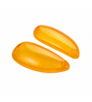 CABOCHON CLIGNO SCOOTER TEKNIX* ADAPT. TYPHOON 2006-2009/NRG MC1 ORANGE AR (X2)