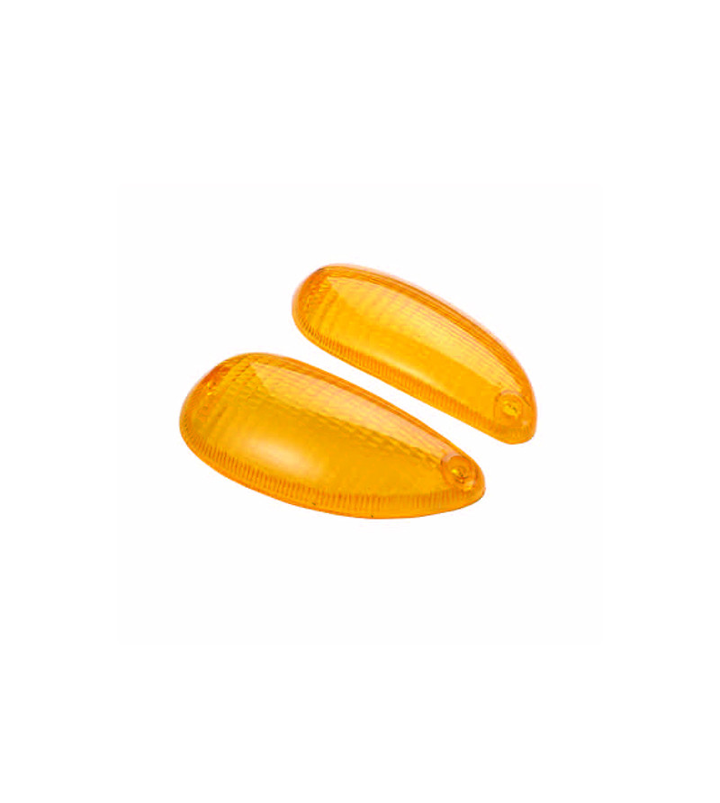 CABOCHON CLIGNO SCOOTER TEKNIX* ADAPT. TYPHOON 2006-2009/NRG MC1 ORANGE AR (X2)