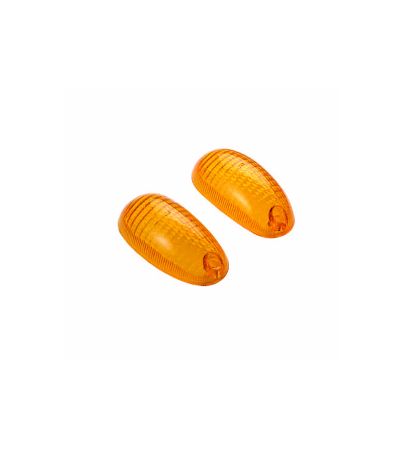 CABOCHON CLIGNO SCOOTER TEKNIX* ADAPT. TYPHOON -2006/NRG MC1/MC2 ORANGE AV (X2)