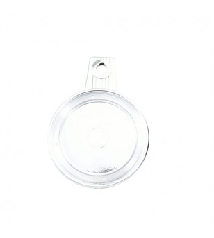 SUPPORT/PORTE VIGNETTE ASSURANCE TUN'R PLASTIQUE TRANSPARENT (ROND)