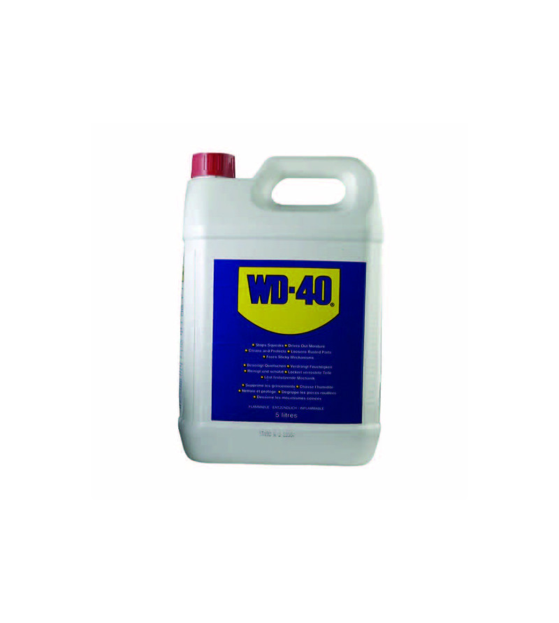 HUILE/LUBRIFIANT MULTIFONCTION WD40 5L (LIVRE SANS SPRAY)