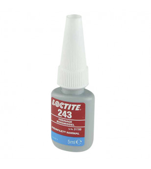 OUTIL REPARATION/FIXATION - LOCTITE 243 FREIN FILET RESISTANCE NORMALE (TUBE 5ML)