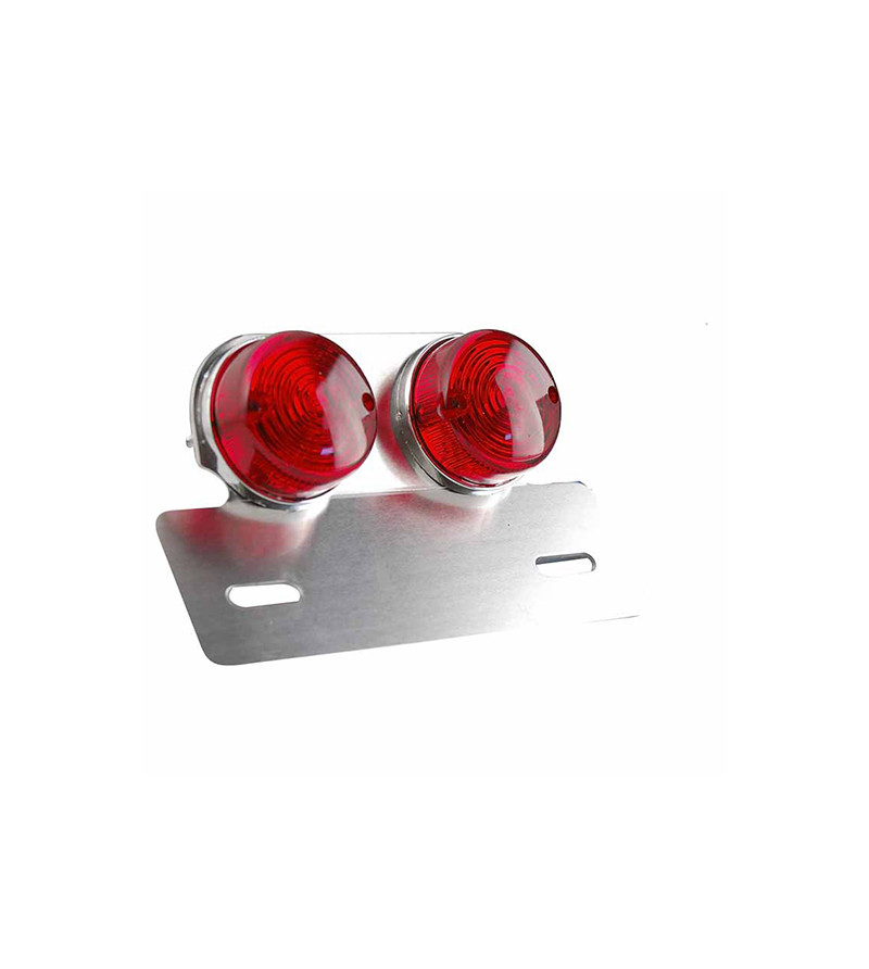 FEU AR UNIVERSEL TUN'R* SUR PLATINE DOUBLE ROND ROUGE (PLATINE ARGENT)