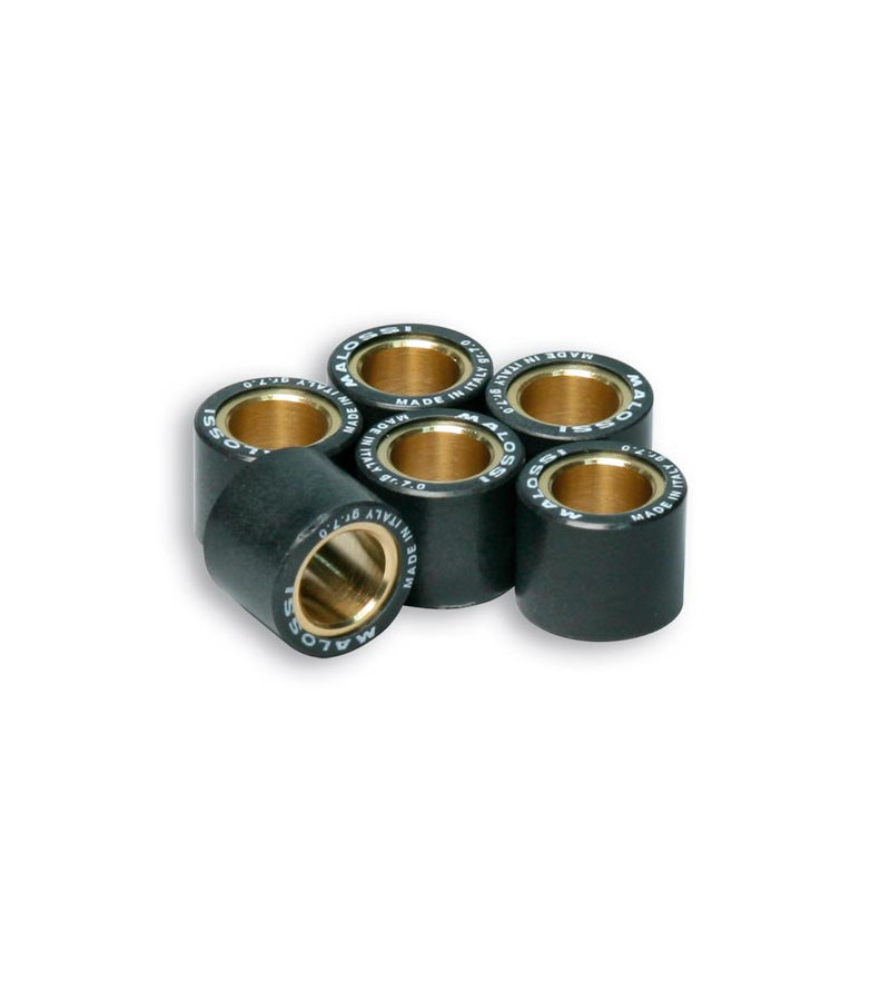 ROULEAU/GALET SCOOTER MALOSSI 16X13 6,0 G. (X6) PEUGEOT/PIAGGIO SCOOTER sur le site du spécialiste des deux roues O-TAKET.COM