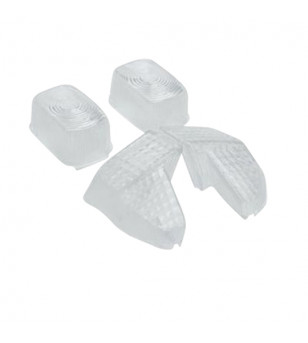 CABOCHON CLIGNO SCOOTER TUN'R* ADAPT. BOOSTER/BW'S 99-03 TRANSPARENT AV+AR (X4)