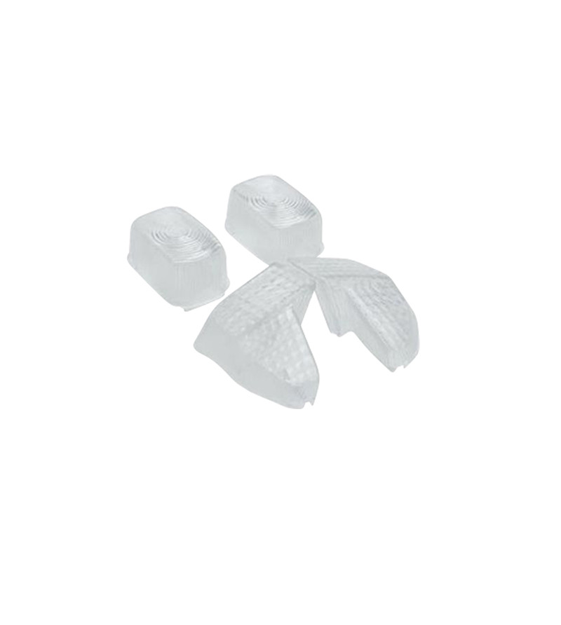 CABOCHON CLIGNO SCOOTER TUN'R* ADAPT. BOOSTER/BW'S 99-03 TRANSPARENT AV+AR (X4)