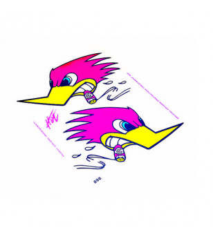 AUTOCOLLANT DUCK (14X16CM)