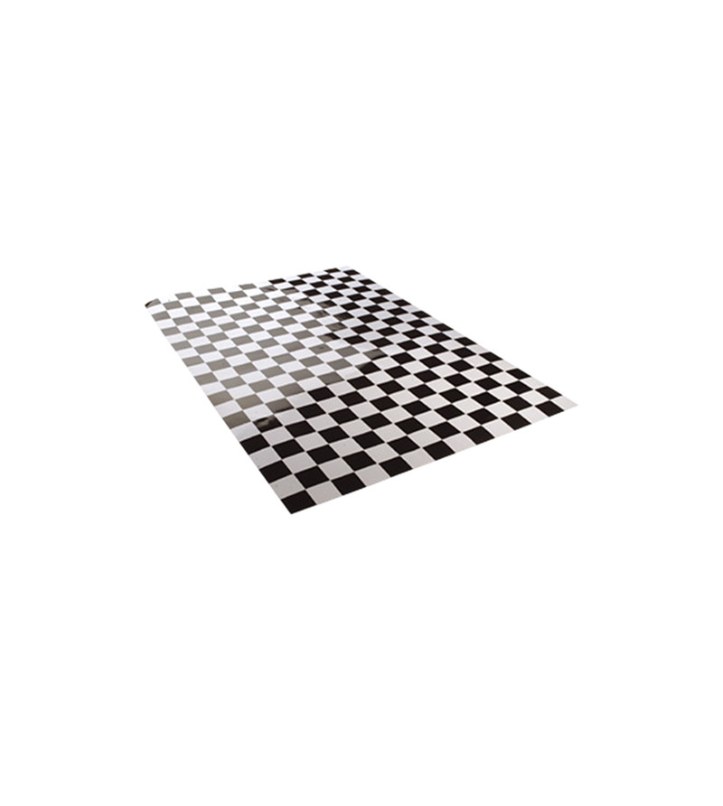 AUTOCOLLANT DAMIER NOIR/BLANC (20X24CM)