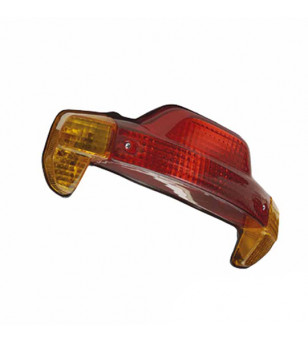 FEU AR SCOOTER TEKNIX* ADAPT. BOOSTER /BW'S 99-03 ROUGE AVEC CLIGNOTANT ORANGE (COMPLET)