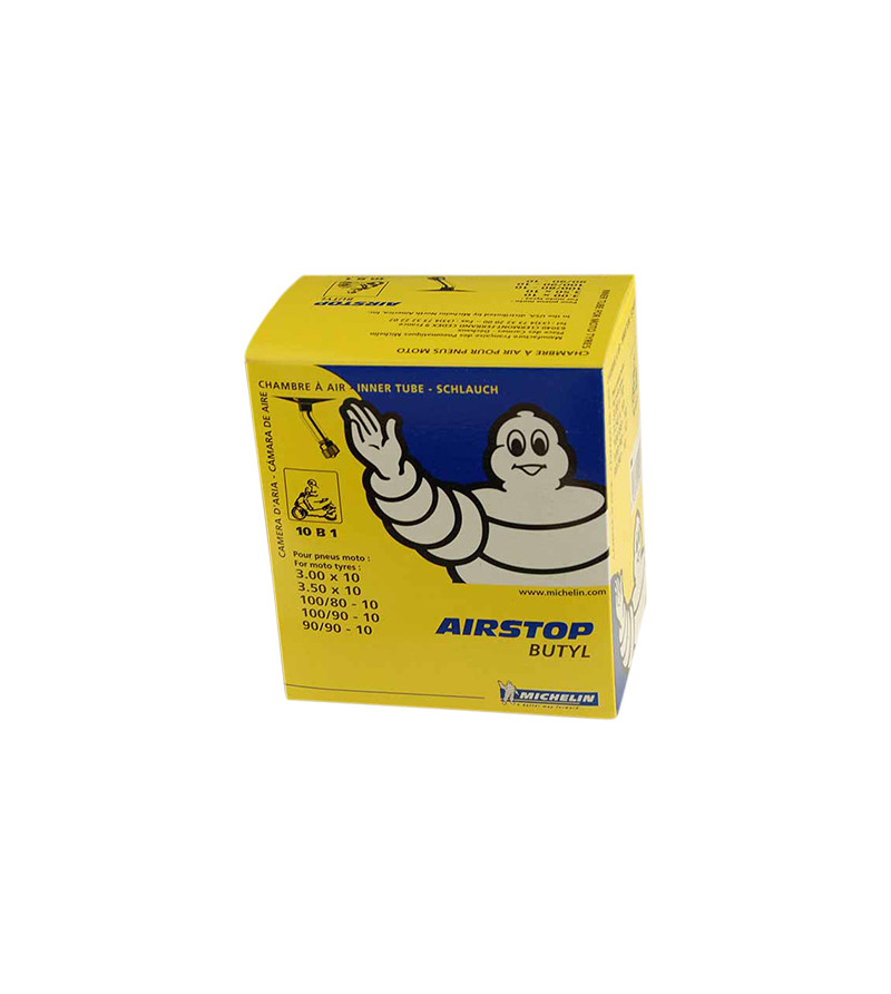 CHAMBRE AIR SCOOTER 12 " (DIRT) 3.00-3.50X12  MICHELIN (12B1) VALVE COUDEE 150°