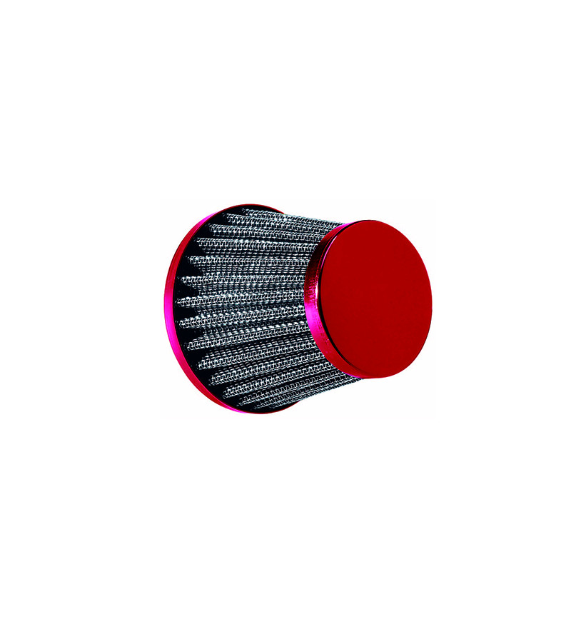 FILTRE A AIR TUN'R D28-35 CONIQUE KN GM DROIT ROUGE