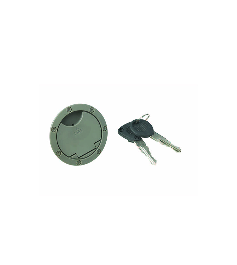 BOUCHON ESSENCE SCOOTER/MECABOITE TEKNIX ADAPT. NITRO/AEROX -2013/RS1 (2 CLES) GRIS