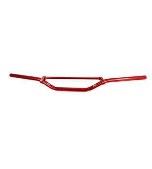 GUIDON MECABOITE/MOTO TUN'R CROSS ALU ROUGE (L810 H 55)