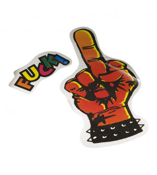 AUTOCOLLANT FUCK (10X12CM)