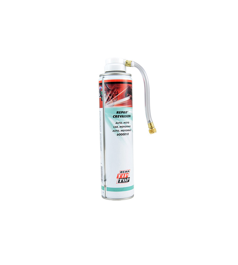 BOMBE ANTI-CREVAISON SCOOTER/MOTO/AUTO TIP TOP (AEROSOL 300ML)