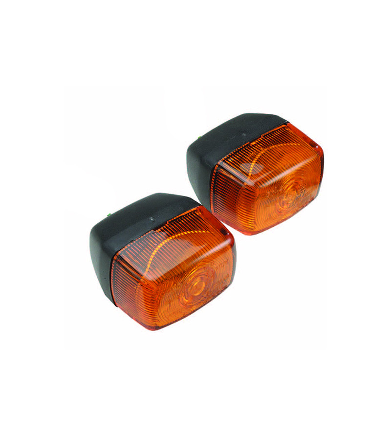CLIGNOTANT SCOOTER TEKNIX* ADAPT. BOOSTER SPIRIT/BW'S AVANT NOIR/ORANGE (PR)